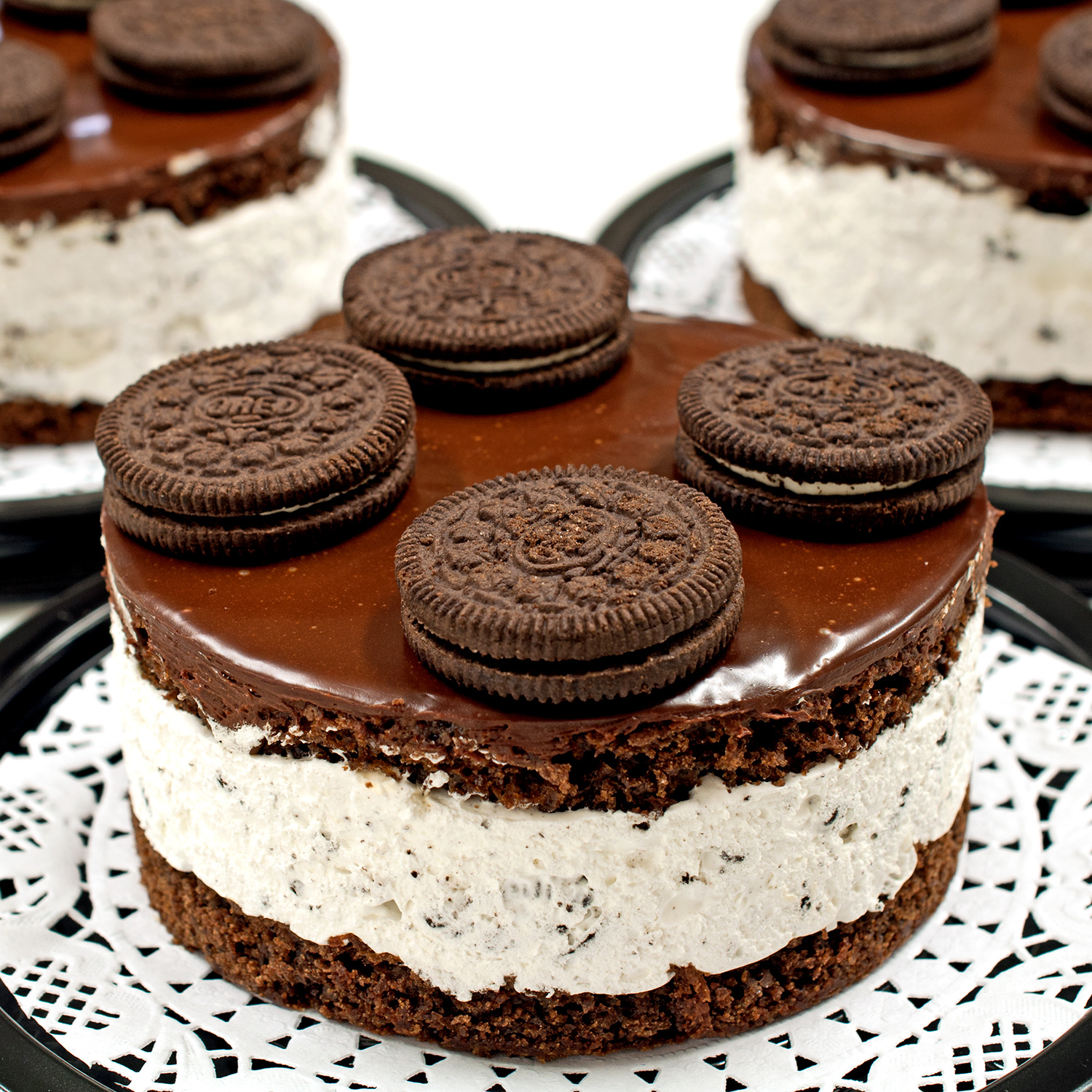 Pastel Oreo de 4 porciones